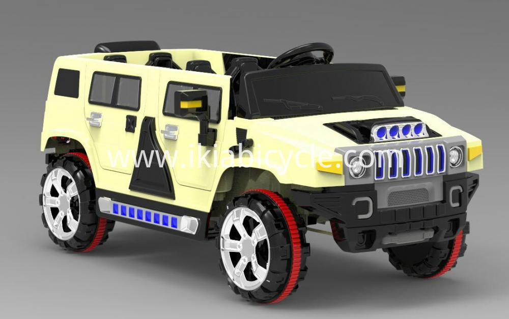 Enfants Super jaune Couleur Ride sur voiture